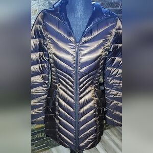 Laundry By Shrlli Segal Women's Brown Puffer Jacket Size XS